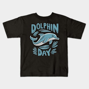 Dolphin Day Kids T-Shirt